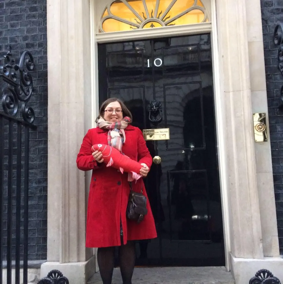 Emma went to 10 Downing Street!