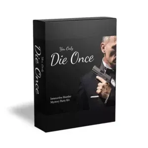 You Only Die Once James Bond Themed Murder Mystery