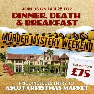 Ascot Murder Mystery weekend event