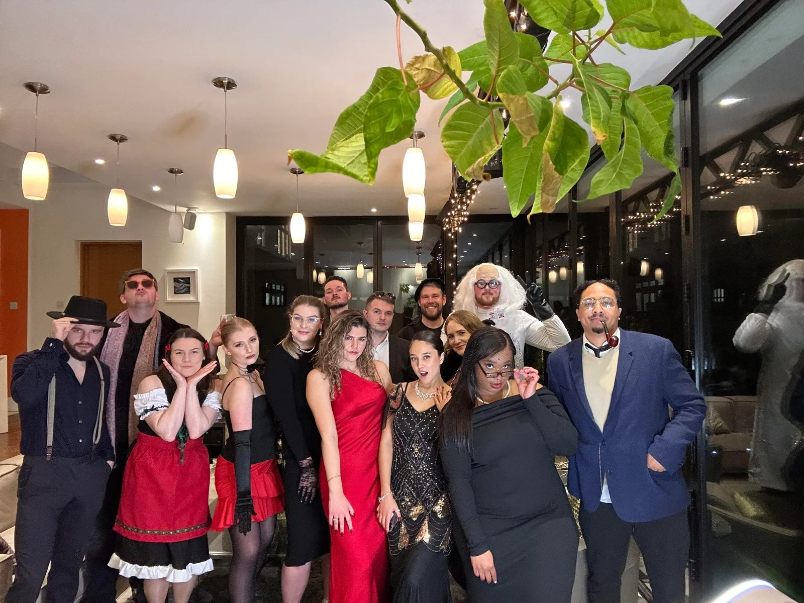 Natalia Camp's murder mystery night
