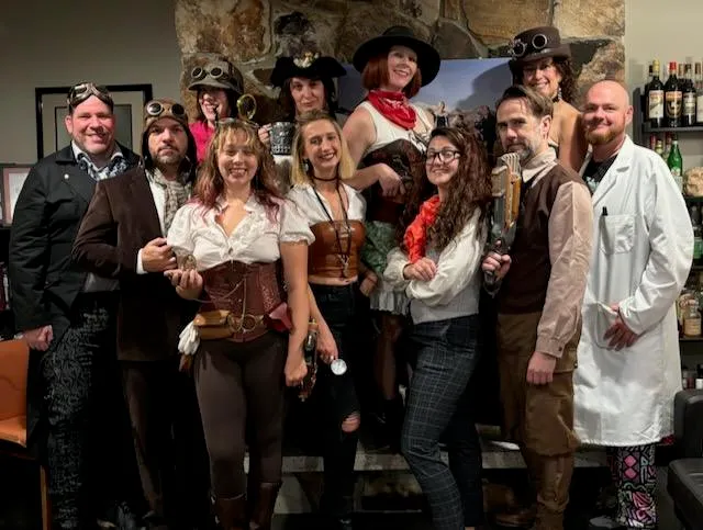 A photo from Colleen Lasko's review of A Steampunk Murder (Fully Gender Neutral)