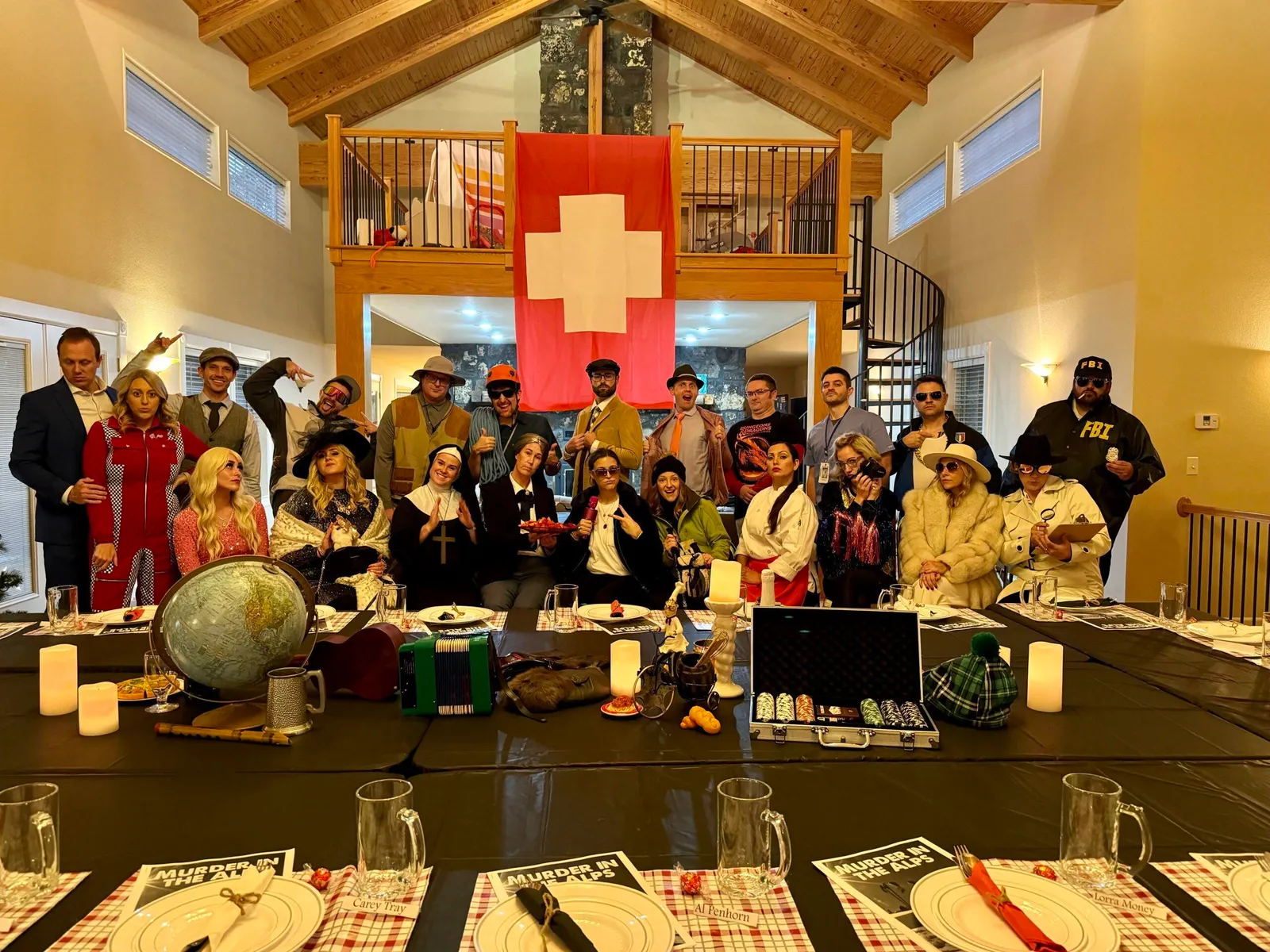 A photo from Ashley Felix's review of Murder in the Alps