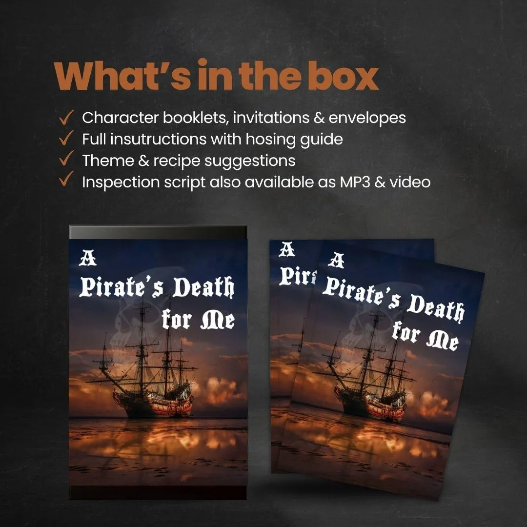 A Pirate's Death for me!