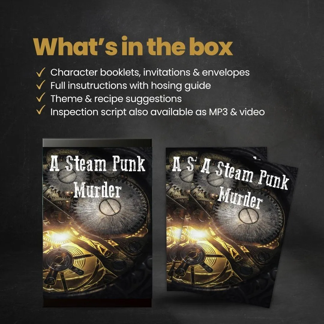 A Steampunk Murder (Fully Gender Neutral)
