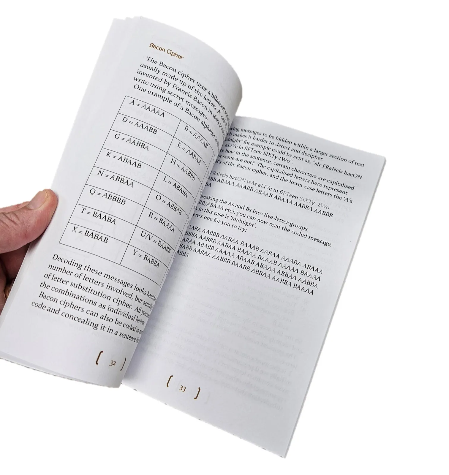 Pocket guide to Cipher Solving