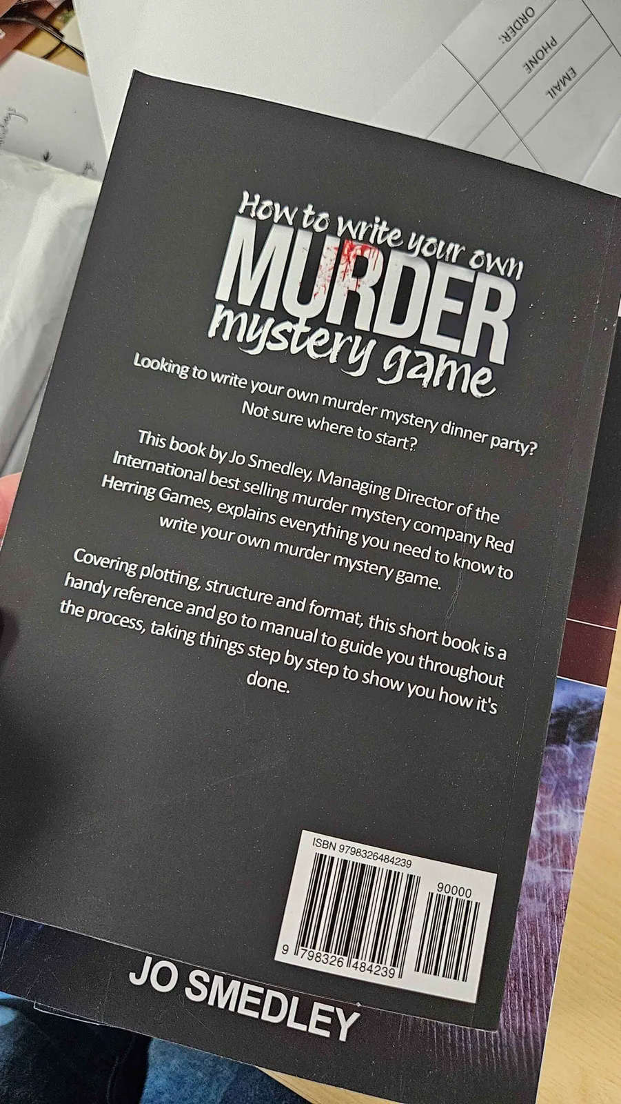 How to Write Your Own Murder Mystery Games