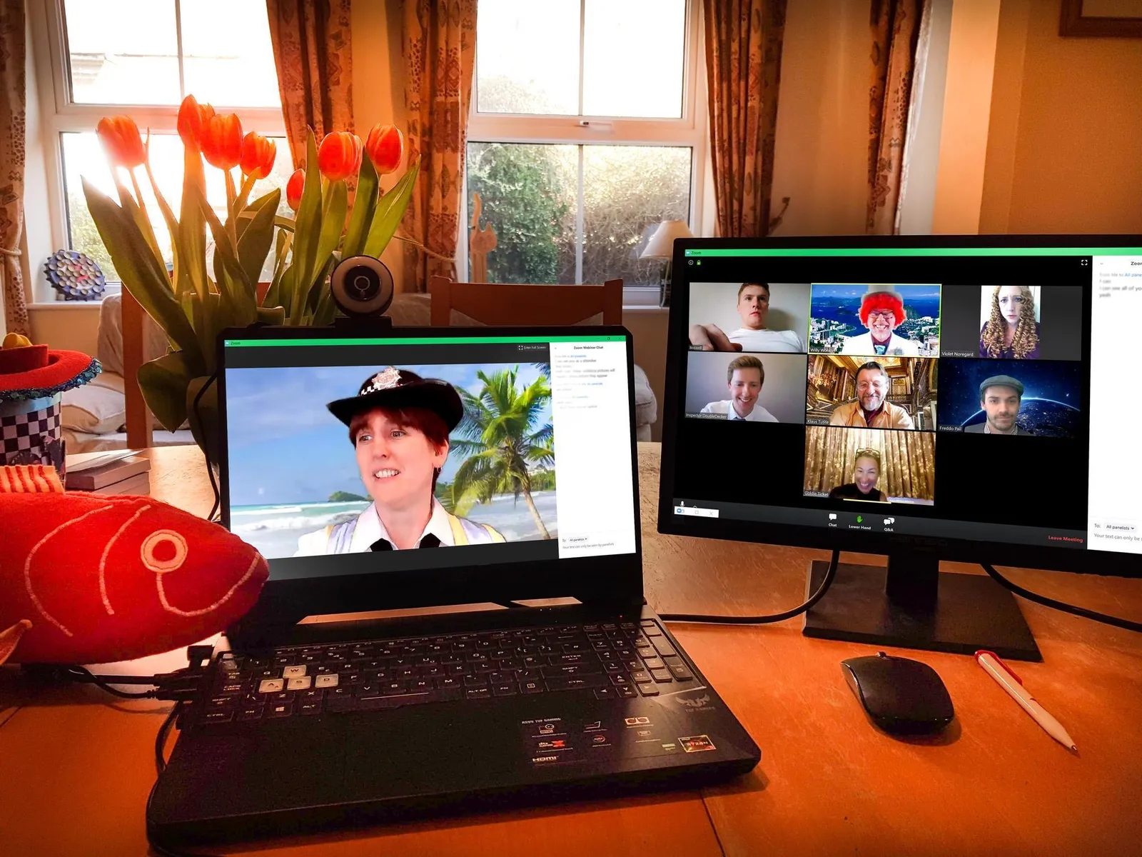 Flexible format virtual murder mystery