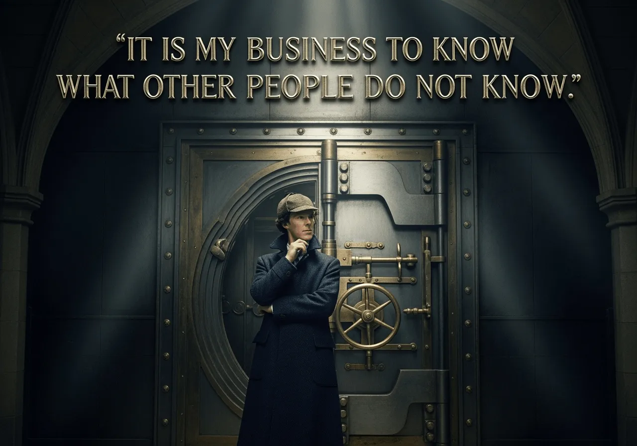 Sherlock Holmes and the Case of the Locked Vault
