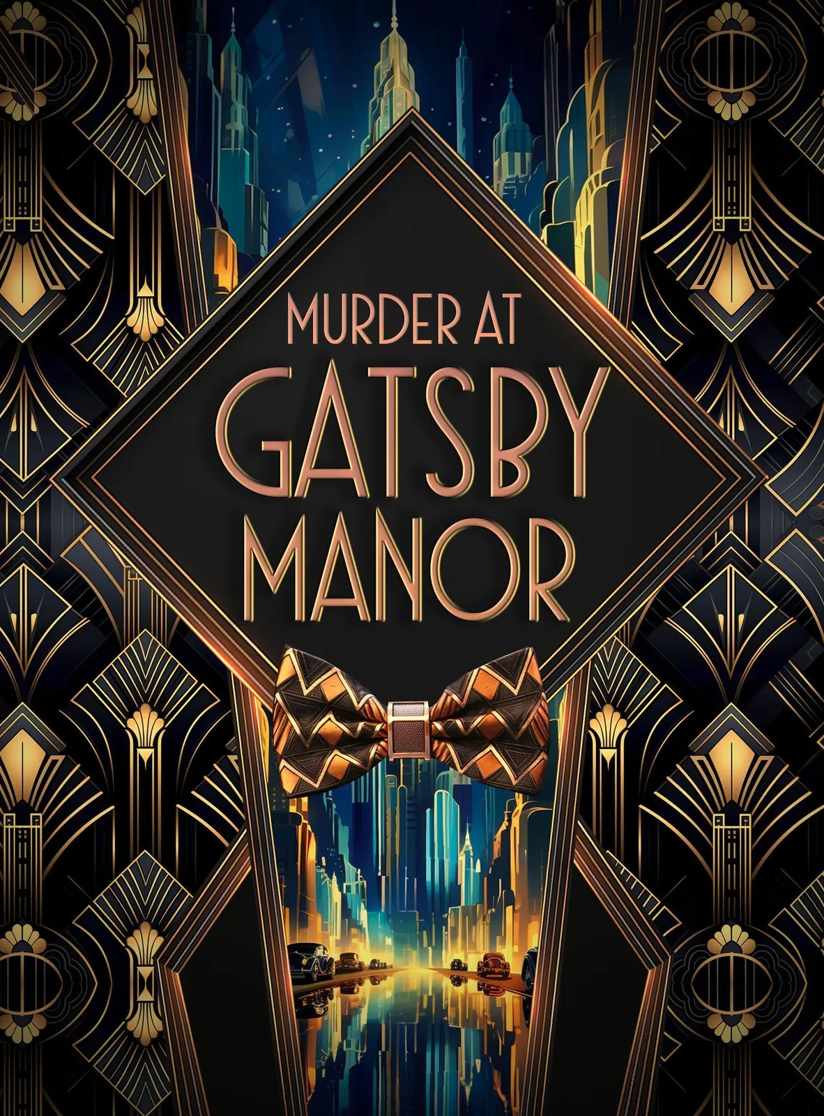 Murder at Gatsby Manor - Hosted Virtual Murder Mystery