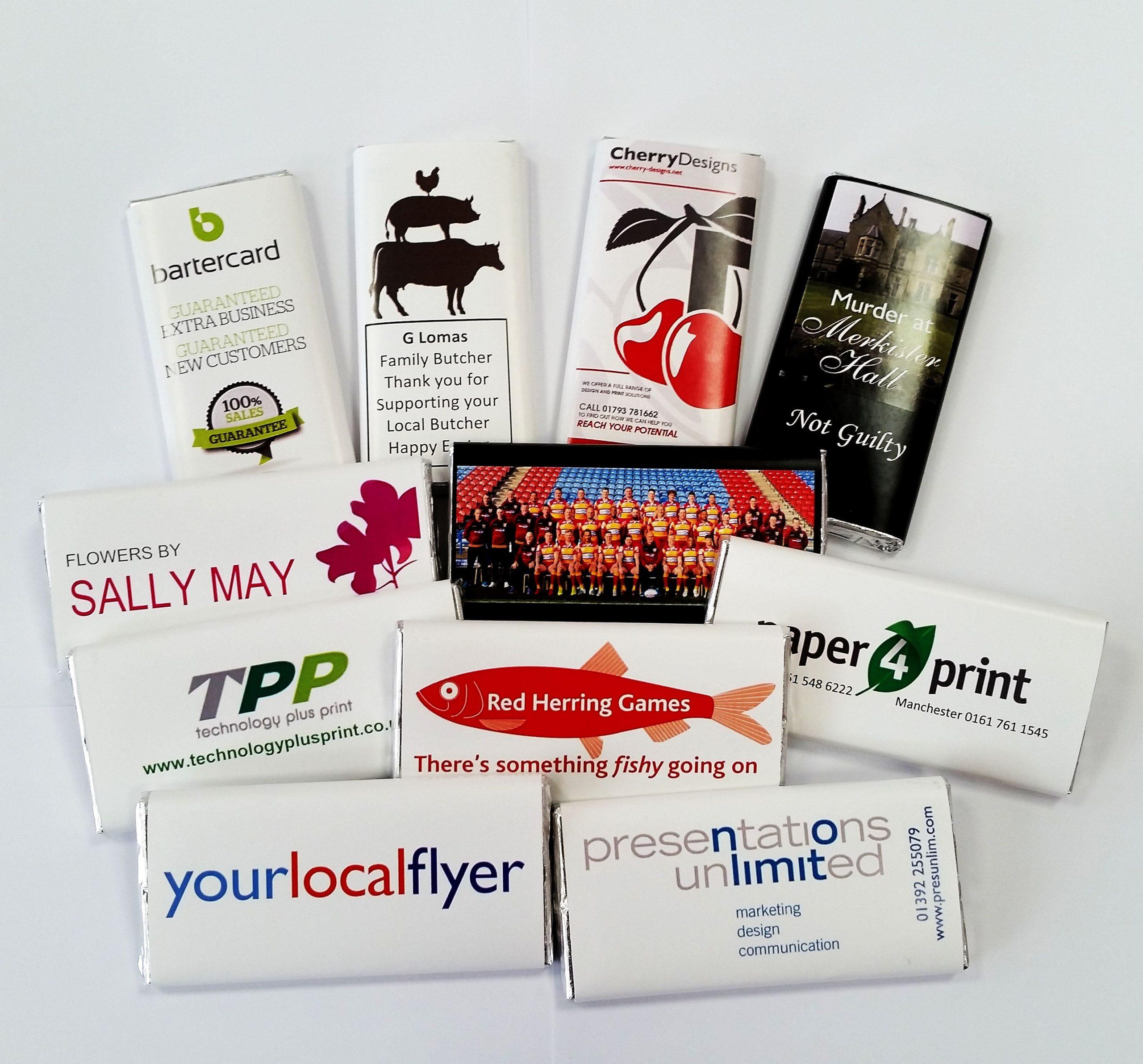 6 x Themed Chocolate Bars - Image 3