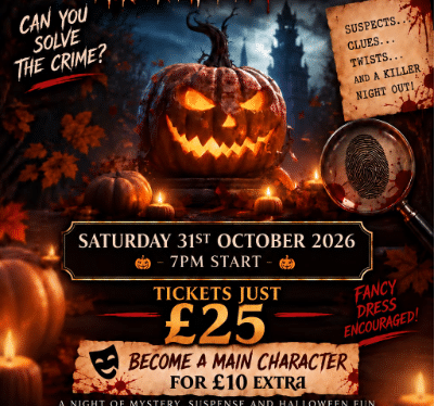 31st October 2026 - A Halloween Scream - The 601 Club